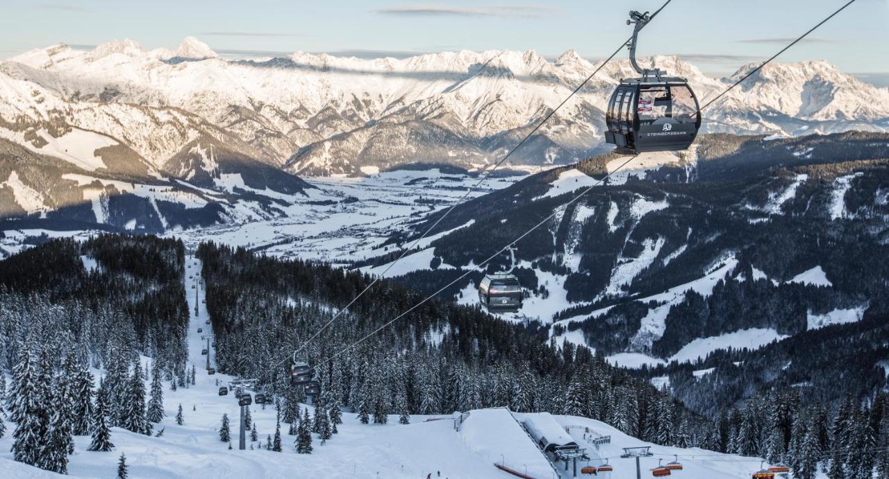 Untergrundgut Villa Leogang Exteriör bild